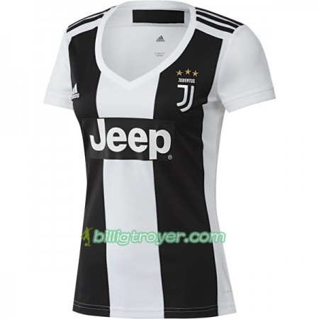 Billige Fotballdrakter Juventus Dame Hjemmedraktsett 2018/19 Kortermet